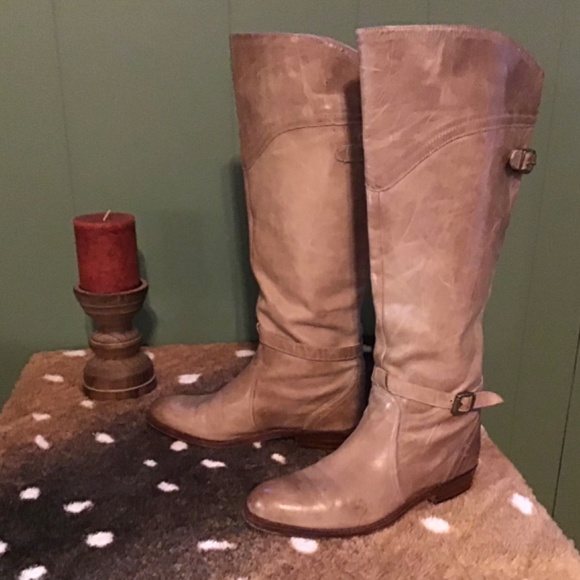 Frye Dorado Harness/Buckled Riding Boots - Picture 3 of 10